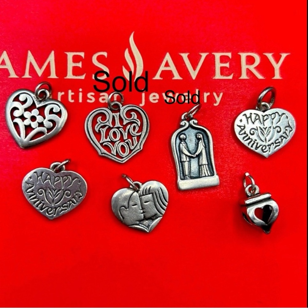James Avery love charms